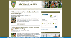 Desktop Screenshot of mtv-wilstedt.de